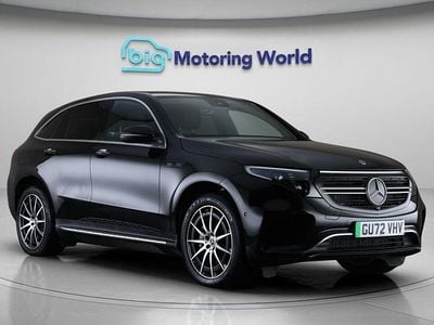 Used Mercedes EQC400 AMG line 300 kW (408 HP) 2022 Black SUV