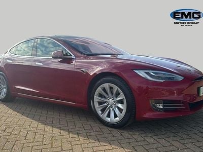 Red Used 2018 Tesla Model S Hatchback | £22,495 (Good price)