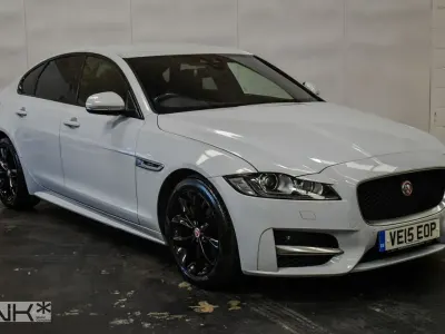 Used Jaguar XF R-Sport 180 HP (132 kW) 2015 White Sedan