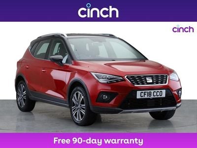Red Used 2018 Seat Arona XCELLENCE SUV | £10,869 (Fair price)