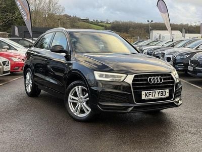 Used Audi Q3 S-Line 150 HP (110 kW) 2017 Black SUV