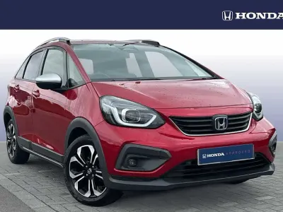 Used Honda Jazz Hybrid 109 HP (80 kW) 2021 Red Hatchback
