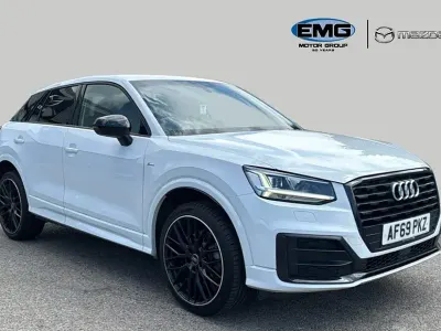 Used Audi Q2 Black Edition 150 HP (110 kW) 2019 White SUV