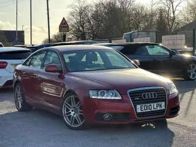 Usado Audi A6 Comfort 170 CV (125 kW) 2010 Rojo Berlina