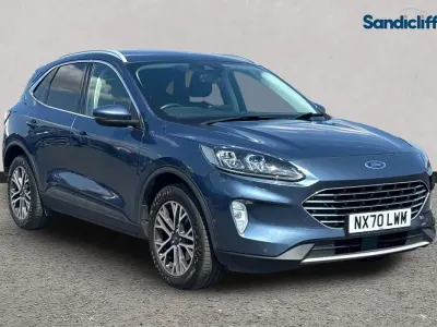 Used Ford Kuga Titanium 120 HP (88 kW) 2020 Blue SUV