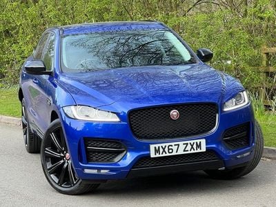 Used Jaguar F-Pace R-Sport 180 HP (132 kW) 2017 Blue SUV