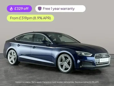 Used Audi A5 S-Line 2019 Blue Coupe