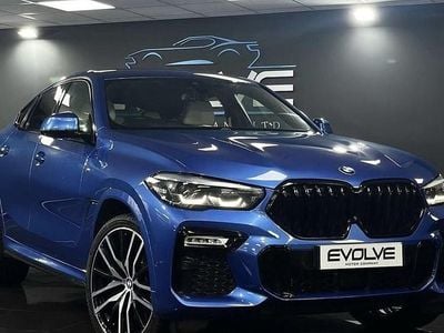 Used BMW X6 M Sport 265 HP (194 kW) 2019 Blue SUV