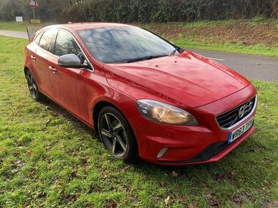 Used Volvo V40 R-Design 2013 Red Hatchback