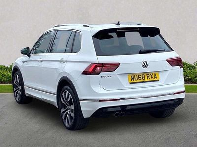 Used VW Tiguan R-line 150 HP (110 kW) 2018 White SUV