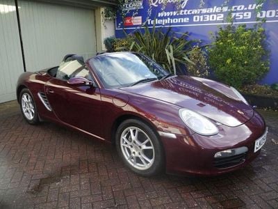 Used Porsche Boxster 2005 Red Cabriolet