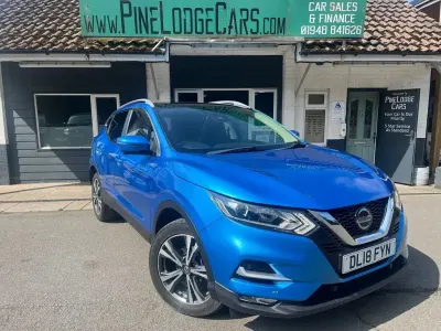 Used Nissan Qashqai N-Connecta 110 HP (80 kW) 2018 Blue SUV