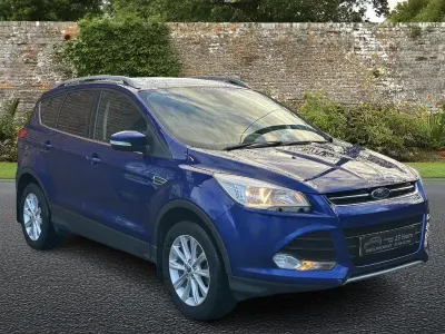 Used Ford Kuga Titanium 150 HP (110 kW) 2015 Blue SUV
