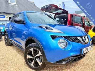 Used Nissan Juke 112 HP (82 kW) 2019 Blue SUV