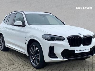 Begagnad BMW X3 M Sport 187 HK (137 kW) 2022 Vit SUV
