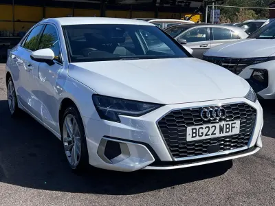 Used Audi A3 Sport 150 HP (110 kW) 2022 White Sedan