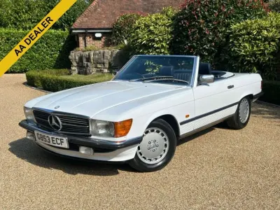 Usado Mercedes SL300 188 HP (138 kW) 1989 Branco Cabrios