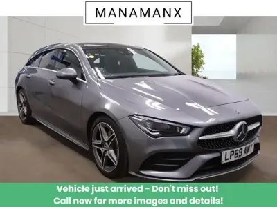 Begagnad Mercedes CLA180 AMG Line Premium Plus 2019 Grå Sedan