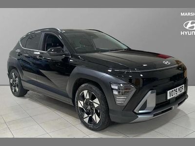 Black New 2025 Hyundai Kona Ultimate SUV | £29,197 (A bit pricey)