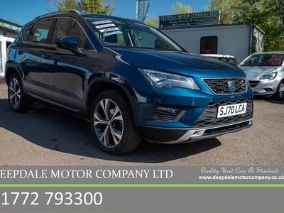 Begagnad Seat Ateca SE 150 HK (110 kW) 2020 Blå SUV