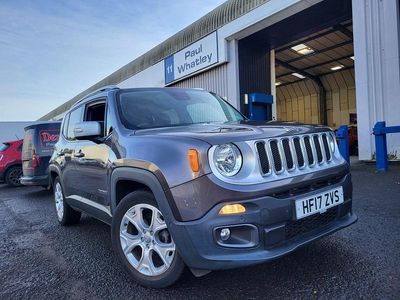 Grey Used 2017 Jeep Renegade Limited SUV | £9,295 (Fair price)