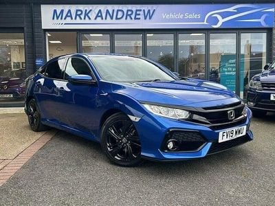 Blue Used 2019 Honda Civic SR Hatchback | £11,995 (Fair price)