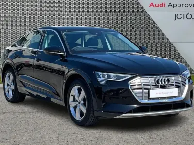 Used Audi e-tron Sportback Advanced 230 kW (313 HP) 2021 Black SUV