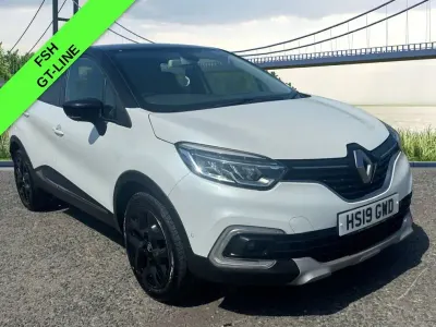 Used Renault Captur GT-Line 90 HP (66 kW) 2019 White SUV