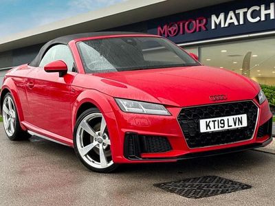Red Used 2019 Audi TT Roadster S-Line Cabriolet | £20,490 (Super price)