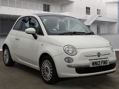 Used Fiat 500 Lounge 69 HP (50 kW) 2012 White Hatchback