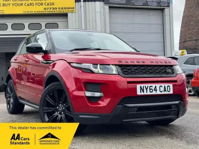 Used Land Rover Range Rover evoque Dynamic 190 HP (139 kW) 2014 Red SUV