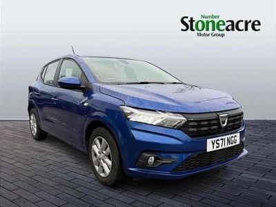 Blue Used 2021 Dacia Sandero Comfort Hatchback | £10,200 (Fair price)