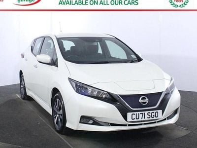 Used Nissan Leaf Acenta 110 kW (150 HP) 2021 White Hatchback