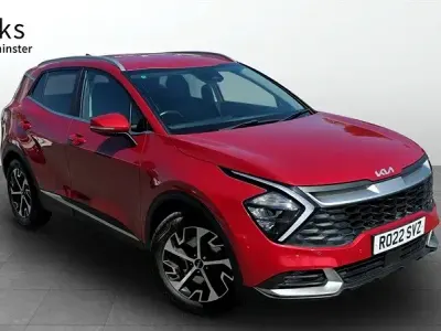 Gebraucht Kia Sportage Launch Edition 148 PS (108 kW) 2022 Rot SUV
