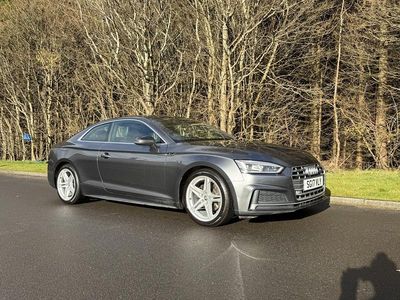Begagnad Audi A5 S-Line 190 HK (139 kW) 2017 Grå Sportkupé