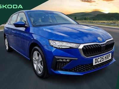 Blue New 2025 Skoda Scala SE Hatchback | £19,198 (Fair price)