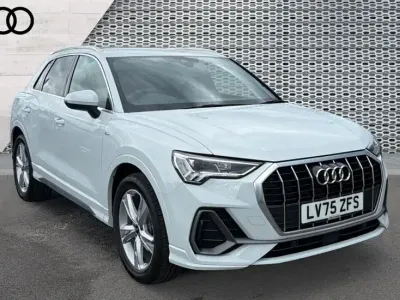 Used Audi Q3 S-Line 150 HP (110 kW) 2025 White SUV