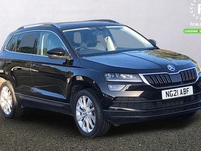 Black Used 2021 Skoda Karoq SE L SUV | £19,899 (Fair price)