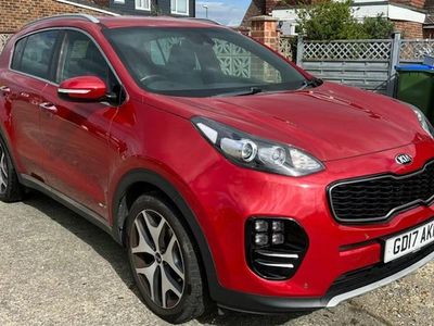 Used Kia Sportage GT-Line 177 HP (130 kW) 2017 Red SUV