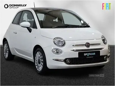 Used Fiat 500 70 HP (51 kW) 2024 White Hatchback