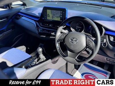 Used Toyota C-HR 115 HP (84 kW) 2017 Blue SUV