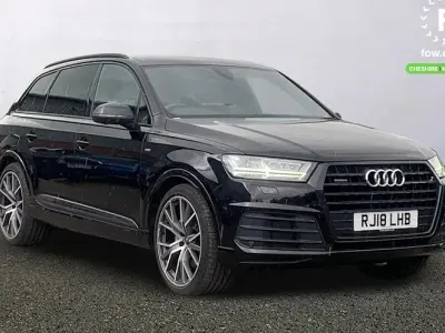 Used Audi Q7 Black Edition 272 HP (200 kW) 2018 Black SUV