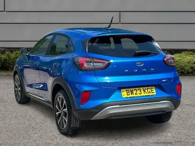 Used Ford Puma Titanium 123 HP (90 kW) 2023 Blue SUV