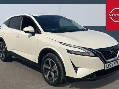 Used Nissan Qashqai N-Connecta 190 HP (139 kW) 2023 White SUV