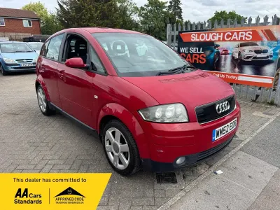 Used Audi A2 2003 Red Hatchback