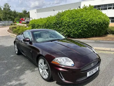 Used Jaguar XK Portfolio 385 HP (283 kW) 2010 Caviar metallic Coupe