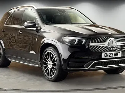 Used Mercedes GLE400 AMG line 330 HP (242 kW) 2022 Obsidian black SUV