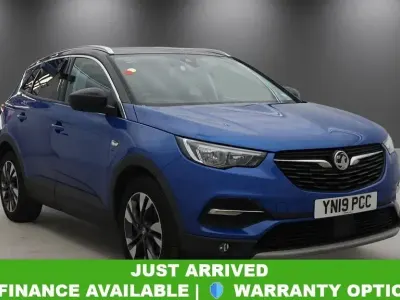 Used Vauxhall Grandland X Sport 130 HP (95 kW) 2019 Blue SUV