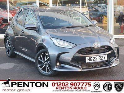 Grey Used 2022 Toyota Yaris Hybrid Design Hatchback | £16,190 (Good price)