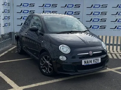 Used Fiat 500 S 69 HP (50 kW) 2014 Black Hatchback